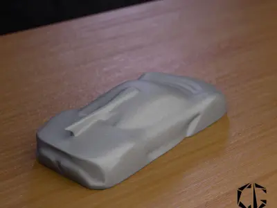 Mercedes-AMG ONE simplified decorative model  3D print model