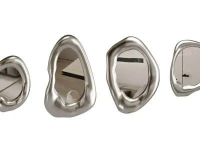 Set Abstract Mirror 3D model