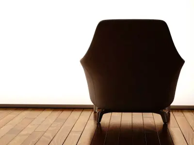 Dora high back 3D model