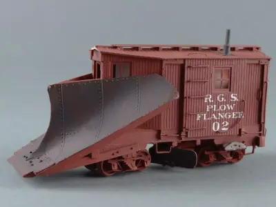 Railroad RGS Plow Flanger 02 3D print 3D print model