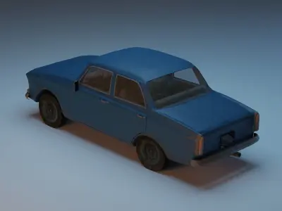 Moskvich 3D model