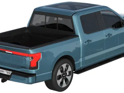 F-150 Lightning 2022 3D model