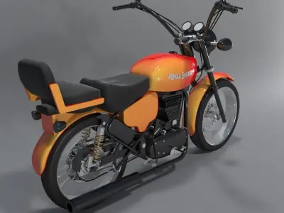 Royal Enfield Thunderbird 500 2016 3D model