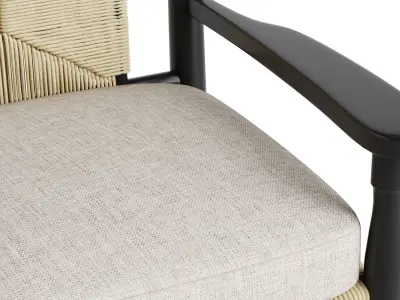 Claire Woven Chair 3D model