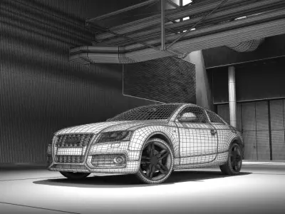 Audi A5 Coupe 3D model