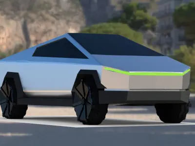 cybertruck 3D print model