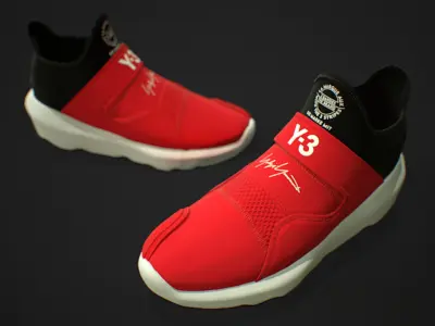  Adidas Y-3 Suberou PBR Low-poly 3D model
