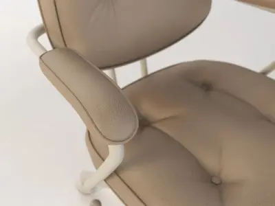 Ikea Alefjall Swivel Chair 3D model