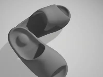 Yeezy Slides 3D print model