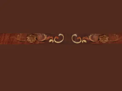 Luxury italian TV stand by Modenese 3D model