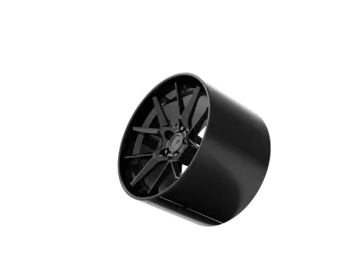 AMERICAN RACING BISHOP WHEEL 3D PRINT MODEL 3D print model