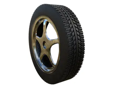 car tyre    3D model