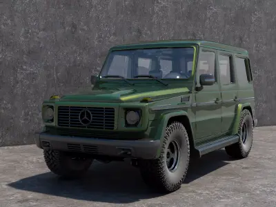 Mercedes Benz 4x4  Car 3D model