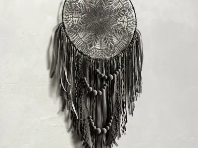 Ethnic macrame 3D model