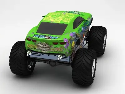 monster car 3D model