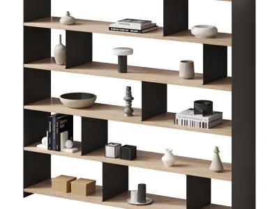 Bronson Bookcase 3D model