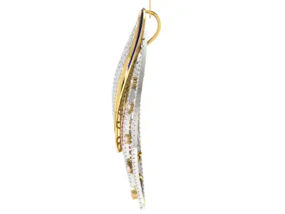 Solitaire Women Pendant 3dm STL OBJ FBX Renders Details 3D print model shop