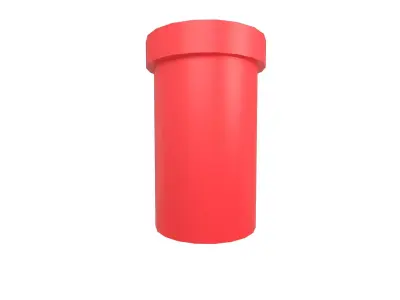 Pipe v1 004 Low-poly 3D model