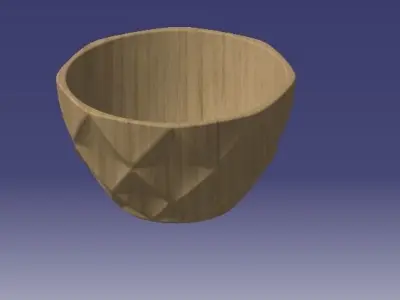 new index small bowl as a decoration 3D print model