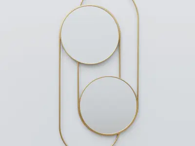 Accent Mirror 3D model