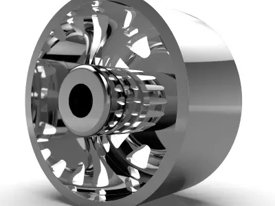 AMERICAN FORCE J04 BLOCK DRW WHEEL 3D print model