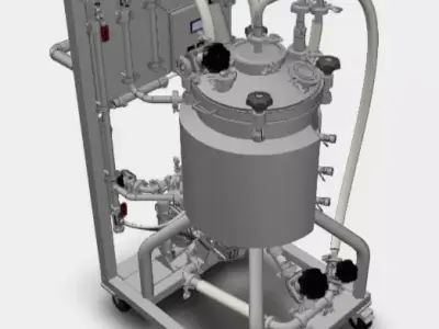 Chemical Mobile Tank 3D model