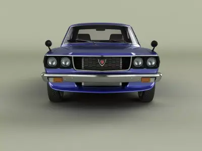 Mazda RX3 Sedan 3D model