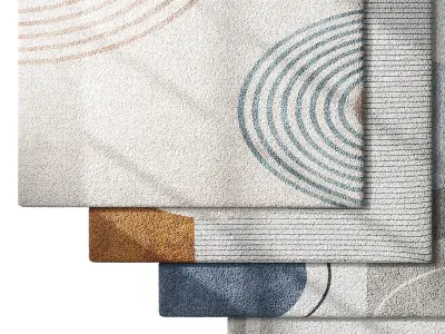 Carpet set 36 3D model