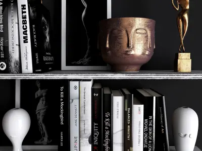 Decor set 20 3D model