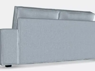 KIVIK Cover two-seat sofa Low-poly 3D model