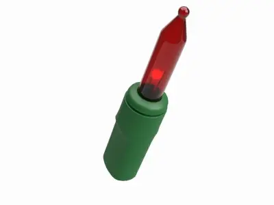 Christmas Light V2 Low-poly 3D model