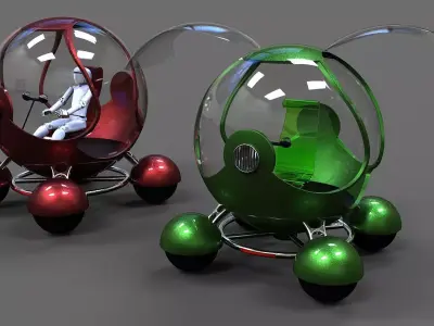 Future Car Free 3D model