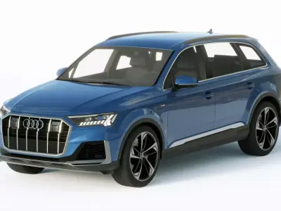 Audi Q7 2020 3D model