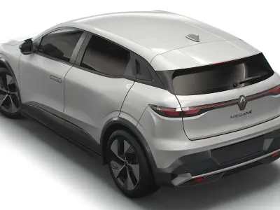 Renault Megane E Tech Equilibre 2023 3D model