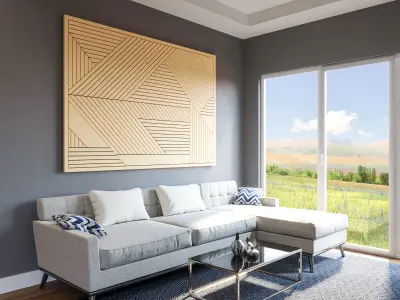 Livingroom entertainment center 3D model