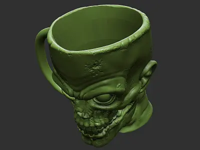 planter-mug-pen -stl file for 3dprinter 3D print model