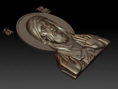 Saint Ephraim the Syrian 3D model