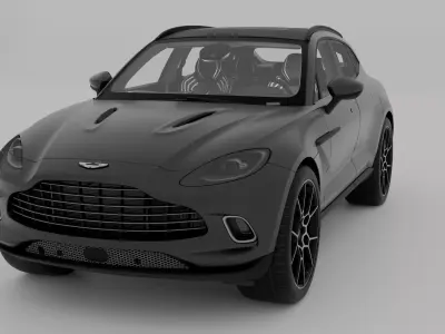 Aston Martin DBX 3D model
