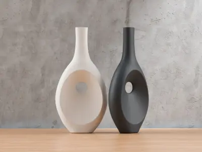modern vase high quality  3D model