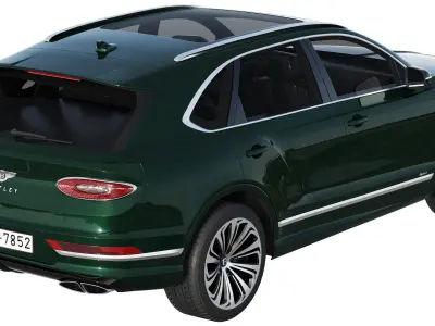 Bentley Bentayga Hybrid 2021 3D model