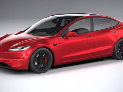 Tesla Model 3 Performance 2025 3D model