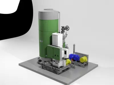 Steam Generator 3D model