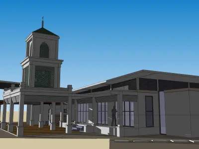 Surau01 3D model