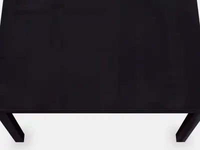 LANEBERG extendable table Low-poly 3D model