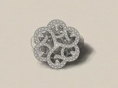Ring for  women 3D print model
