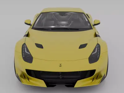 Ferrari F12 TDF 3D model by Flostudio