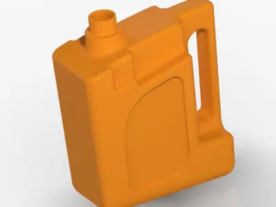 Premium Engine Oil Can 3D print model
