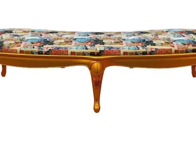 Chaise Lounge Low-poly 3D model