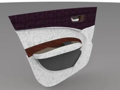 Automotive Interior- Door Trim Front 3D model