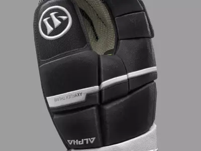 Hockey Glove Low-poly 3D model